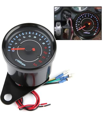 こうきの確認用 Amazon.com: Motorcycle Reproduction Tachometer Gauge 25015